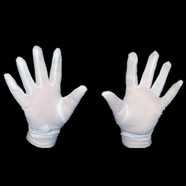 White Costume Gloves For Teens and Adults White Costume Gloves For Teens and Adults