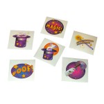 RTD-1562 : Magic Birthday Party Tattoos 72-pack at Magic Party Supply
