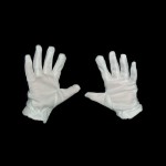 White Costume Gloves for Children