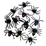 RTD-2099 : Rubber Stretchy Halloween Spiders at Magic Party Supply