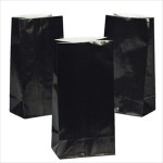 RTD-2320 : Black Paper Treat Bags at Magic Party Supply