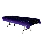 RTD-2544 : Magical Starry Night Large Table Cover or Stars Backdrop at Magic Party Supply