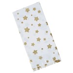 RTD-3404 : Gold Star Clear Cellophane Treat Bags at Magic Party Supply