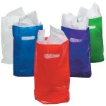 24pc Assorted Color Plastic Party Favor Bags 8.5x12 Goodie Treat Gift Sacks 24pc Assorted Color Plastic Party Favor Bags 8.5x12 Goodie Treat Gift Sacks