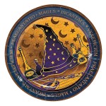 RTD-3959 : 8-Pack Wizard Magician Dessert Paper Plates at Magic Party Supply