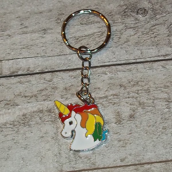 Unicorn Charm Key Chain Unicorn Charm Key Chain
