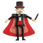 RTD-4098 : Magician Bendable Figure Toy Party Favor at Magic Party Supply